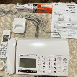 パナソニック(Panasonic)のPanasonic パーソナルFAX 電話 おたっくす KX-PZ218(その他)