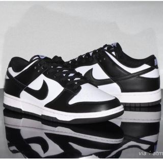 ナイキ(NIKE)のNike GS Dunk Low White/Black  23.5cm(スニーカー)