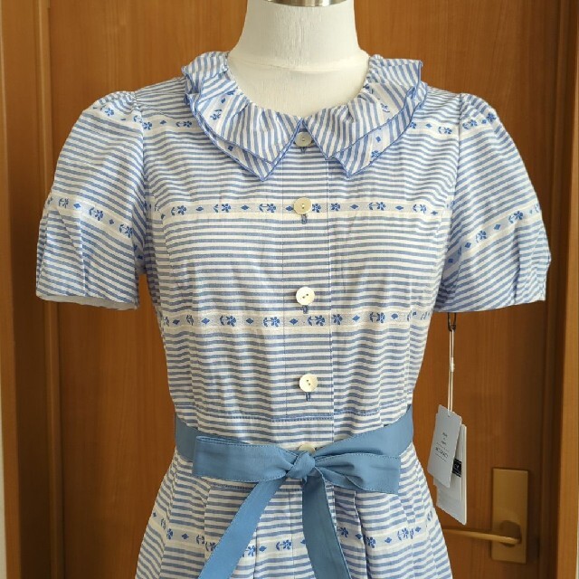 M'S GRACY - (未使用品タグ付き)エムズグレイシー38 お花とストライプ