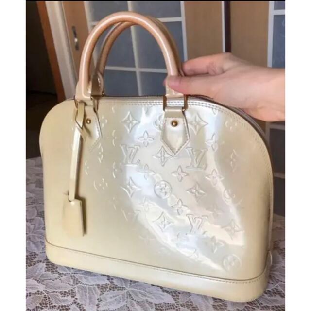 正規品!LV ルイ・ヴィトン ヴェルニ アルマ pm ハンドバッグ 株式会社CRESCE LOUIS VUITTON ルイヴィトン ヴェルニ ハンドバッグ ハンドバッグ