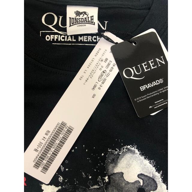 LONSDALE(ロンズデール)の未使用タグ付 ロンズデール Queen 長袖 Tシャツ クイーン ブラックM メンズのトップス(Tシャツ/カットソー(七分/長袖))の商品写真