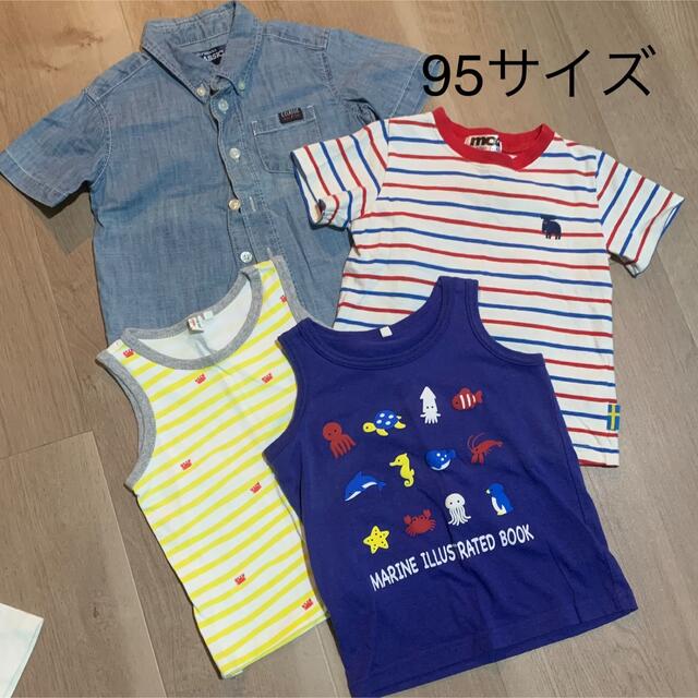 COMME CA DU MODE(コムサデモード)の95〜100サイズ　まとめ売り　男の子 キッズ/ベビー/マタニティのキッズ服男の子用(90cm~)(Tシャツ/カットソー)の商品写真