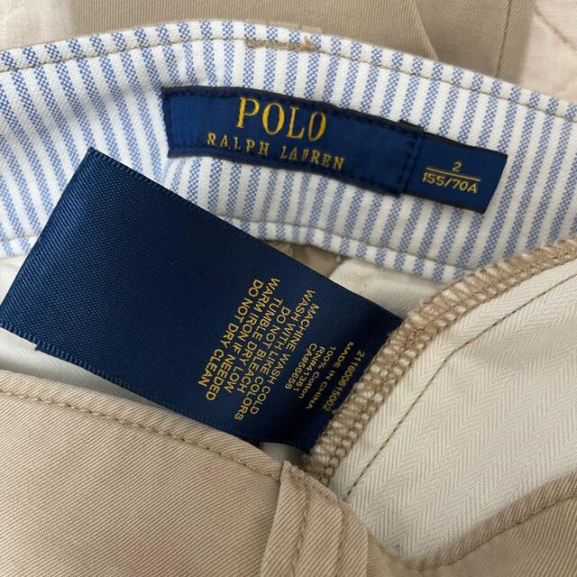 POLO RALPH LAUREN(ポロラルフローレン)の【美品】POLO チノパン ベージュ レディースのパンツ(チノパン)の商品写真