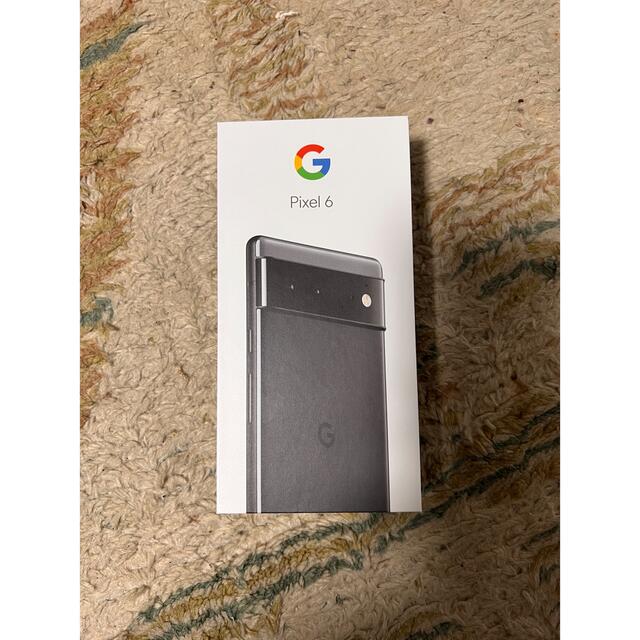 新年の贈り物 Google Pixel - au Google Pixel6 128GB stormy black