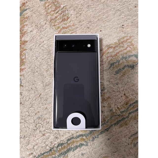 Google Pixel(グーグルピクセル)のau Google Pixel6 128GB stormy black スマホ/家電/カメラのスマートフォン/携帯電話(スマートフォン本体)の商品写真