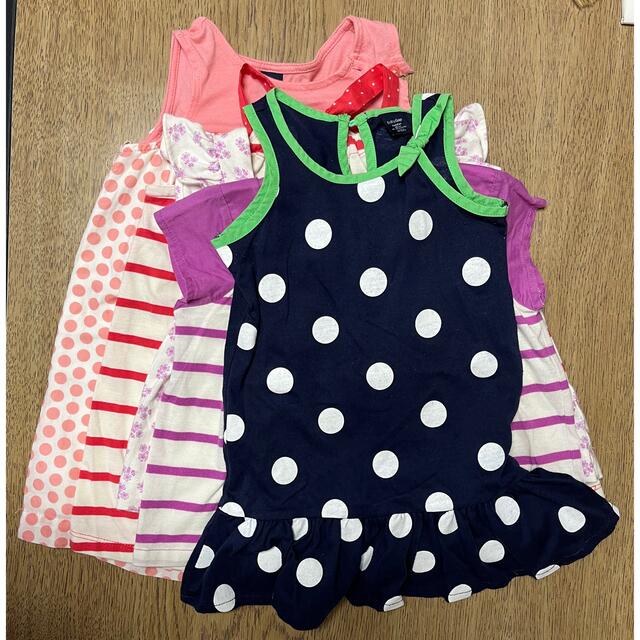 babyGAP(ベビーギャップ)のベビーギャップ　ワンピース　5枚 キッズ/ベビー/マタニティのキッズ服女の子用(90cm~)(ワンピース)の商品写真