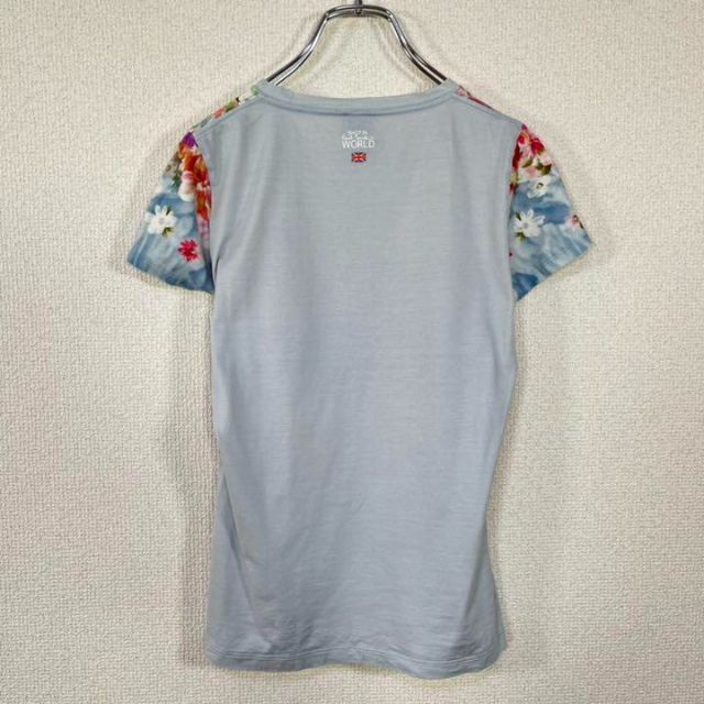 Paul Smith(ポールスミス)のポールスミス/PaulSmith Tシャツ　花柄　フラワー　マルチカラー　ロゴ レディースのトップス(Tシャツ(半袖/袖なし))の商品写真