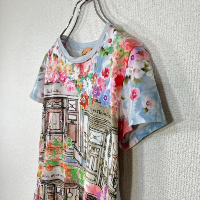 Paul Smith(ポールスミス)のポールスミス/PaulSmith Tシャツ　花柄　フラワー　マルチカラー　ロゴ レディースのトップス(Tシャツ(半袖/袖なし))の商品写真