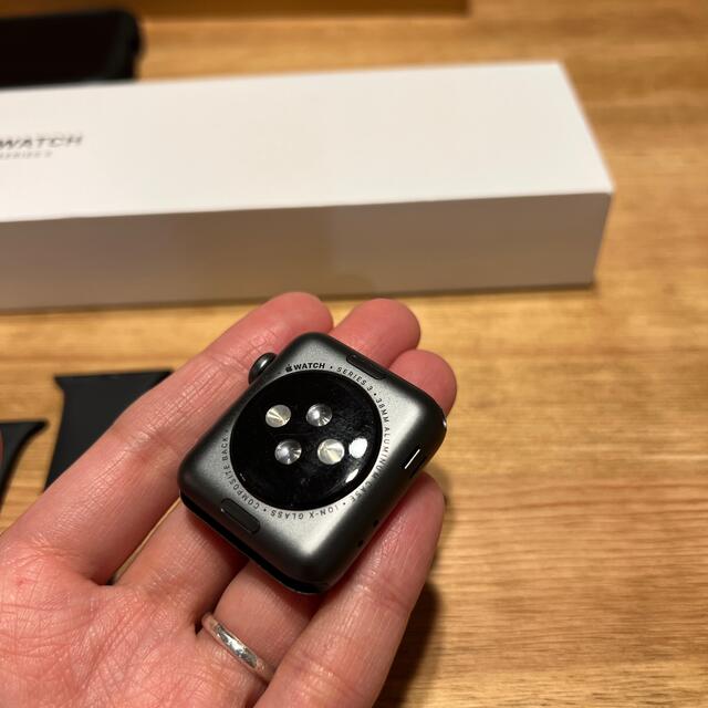 【ちーばちゃん専用】Apple Watch 3 38mm スペースグレーレディース