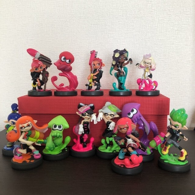 amiiboスプラトゥーン amiibo アミーボ splatoon 全種セット amiiboスプラトゥーン amiibo アミーボ splatoon 全種セット