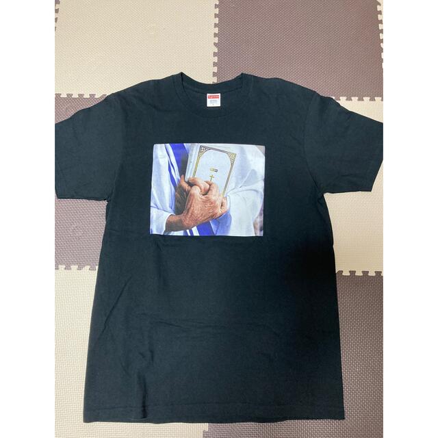 19FW Supreme Bible Tee L Black