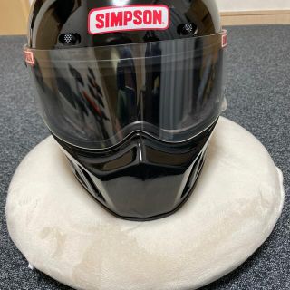 SIMPSON(ヘルメット/シールド ・ ブラック/黒色系)のフリマ SIMPSON(ヘルメット/シールド ・ ブラック/黒色系)のフリマ