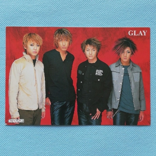 ☆お宝☆2001年雑誌CDでーた付録・GLAY・ポストカード