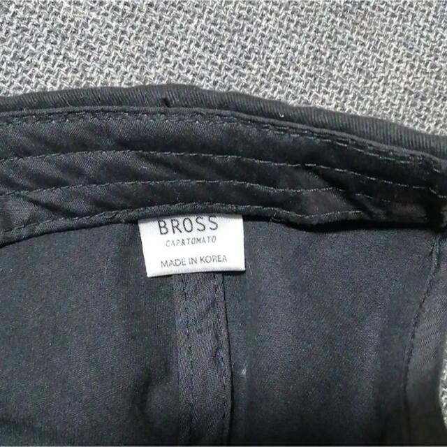 BROS(ブロス)のBROSS  メンズハット　ブラック メンズの帽子(ハット)の商品写真