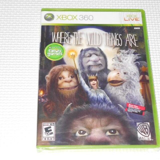 xbox360★WHERE THE WILD THINGS ARE 海外版