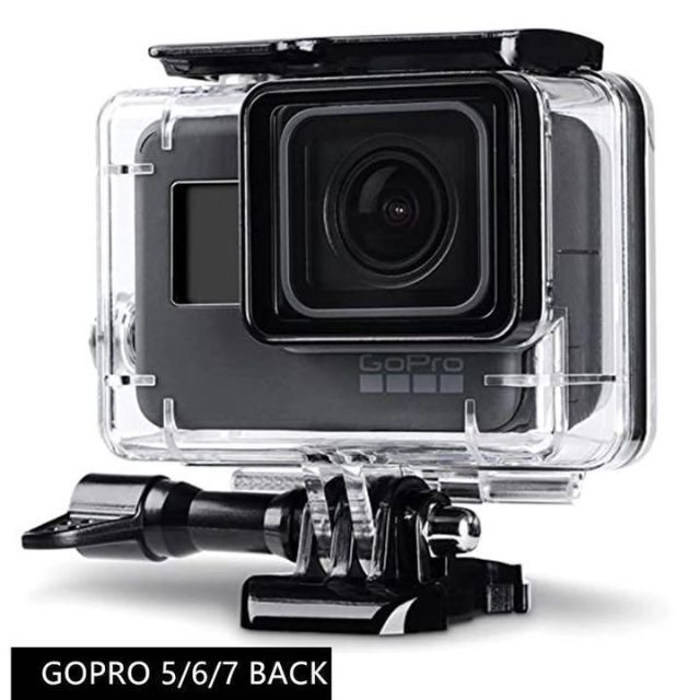 GoPro - )新品）GoPro5 6 7防水防塵保護ハウジングアクセサリHEROblack 