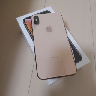 アイフォーン(iPhone)の美品 Apple iPhone xs docomo SIMフリー 256G(スマートフォン本体)