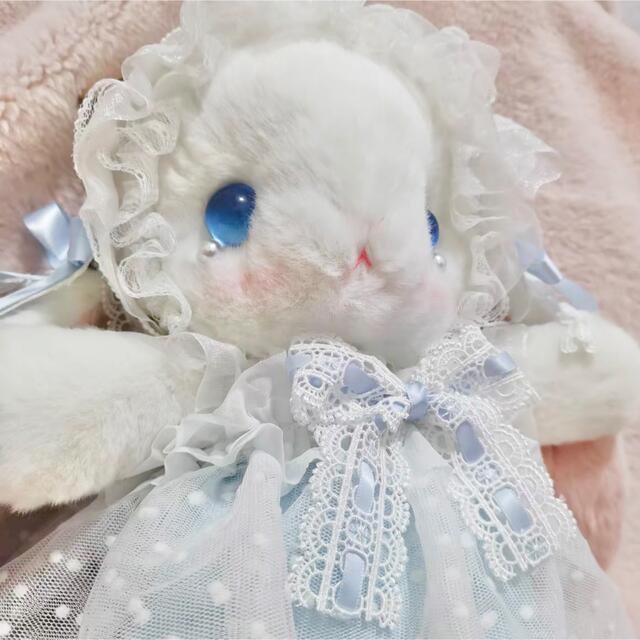 ♡ Lolita baby たれみみうさぎ ぬいぐるみ ポシェットblue ♡