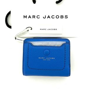 マークジェイコブス(MARC JACOBS)の【新品】マークジェイコブス エンパイア シティ ミニ ウォレット ブルー(財布)