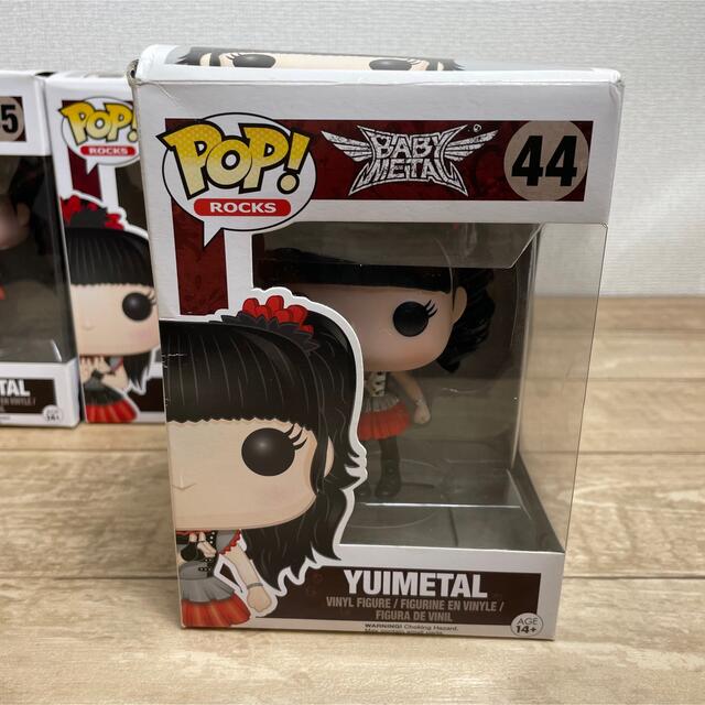 BABYMETAL(ベビーメタル)の美品　POP！ -Rock Series： BABYMETAL 3体 エンタメ/ホビーのタレントグッズ(アイドルグッズ)の商品写真