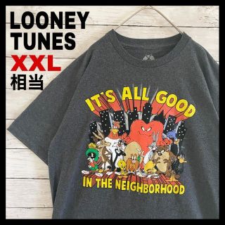 h74 US古着　ルーニーテューンズ　半袖Tシャツ　キャラクターロゴ(Tシャツ/カットソー(半袖/袖なし))