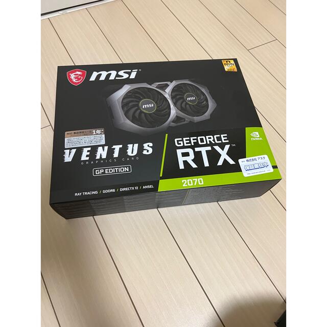 スマホ/家電/カメラMSI GeForce RTX2070 VENTUS GP