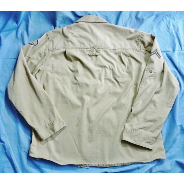 ROTHCO(ロスコ)の美品★　上質・USA製　ロスコ　1980年代　ビンテージ　フライト　シャツ　XL メンズのジャケット/アウター(ミリタリージャケット)の商品写真