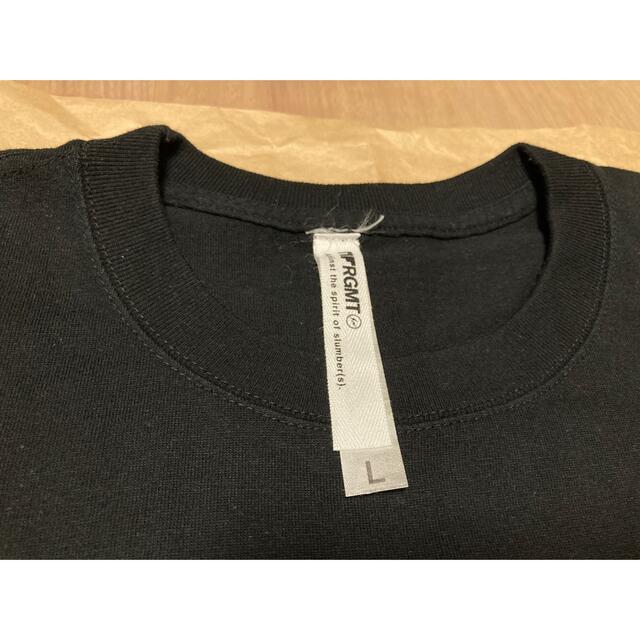 NF × fragment Tee 黒 Lサイズ メンズのトップス(Tシャツ/カットソー(半袖/袖なし))の商品写真
