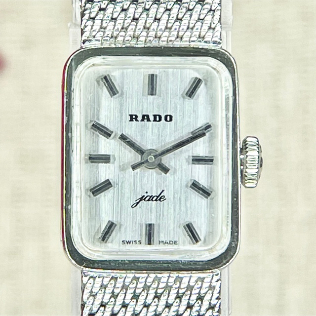 RADO(ラドー)の【稼働】RADO jade アンティーク時計 レディースのファッション小物(腕時計)の商品写真