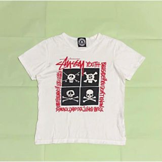 「【希少】mastermind JAPAN×STUSSY コラボTシャツ スカル」に