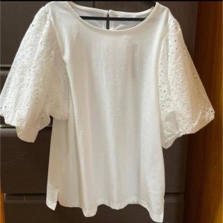 シマムラ(しまむら)の専用ページ☆しまむら　スザンヌ　ソデシシュウTシャツ(Tシャツ(半袖/袖なし))