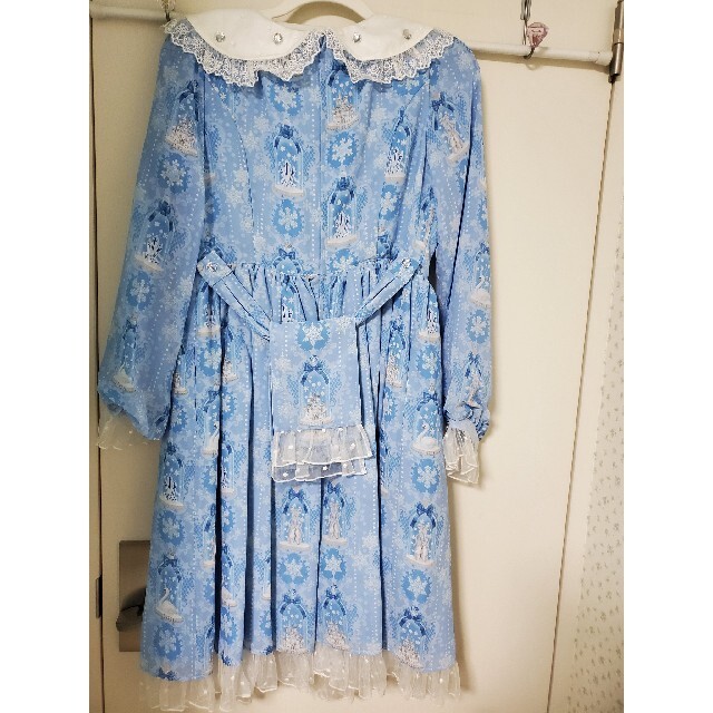 Angelic Pretty(アンジェリックプリティー)のアンジェリックプリティ ブルー ワンピース レディースのワンピース(ひざ丈ワンピース)の商品写真