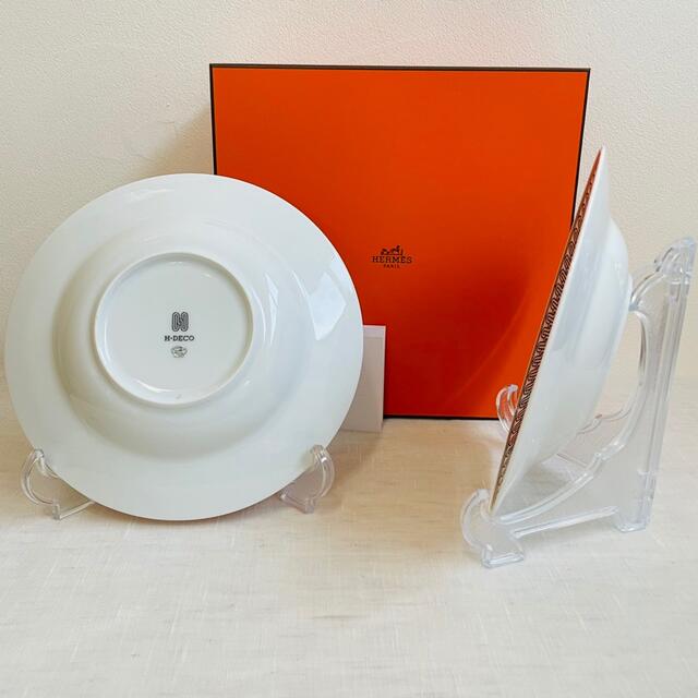 Hermes(エルメス)のHERMES エルメス H DECO アッシュデコ スーププレート 22cm インテリア/住まい/日用品のキッチン/食器(食器)の商品写真