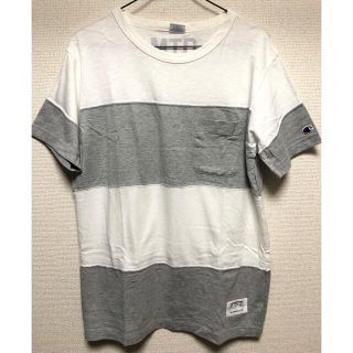 チャンピオン(Champion)の【夏セール❗️】Champion  チャンピオン　ボーダー　Tシャツ　半袖(Tシャツ/カットソー(半袖/袖なし))