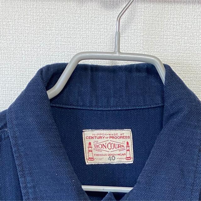 BONCOURA(ボンクラ)のボンクラ 7周年 B43ジャケット サイズ40 BONCOURA メンズのジャケット/アウター(Gジャン/デニムジャケット)の商品写真