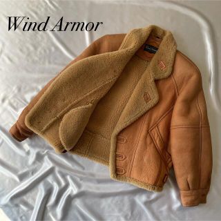 wind armor レザージャケットの通販 97点 | フリマアプリ ラクマ 【おすすめ】 Wind Armor カウレザー ボマージャケット レザージャケット ライナー付 レザージャケット