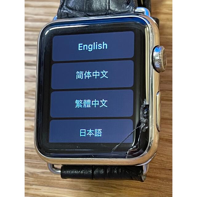 Apple Watch(アップルウォッチ)のApple Watch 42㎜　初代 メンズの時計(腕時計(デジタル))の商品写真