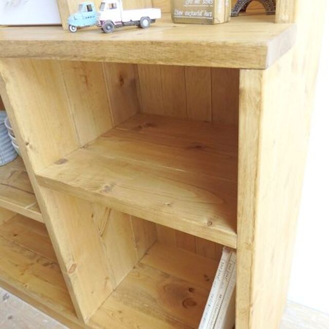 ポンパドー ビター ☆オーダー可!○仕切り段差キャビネット