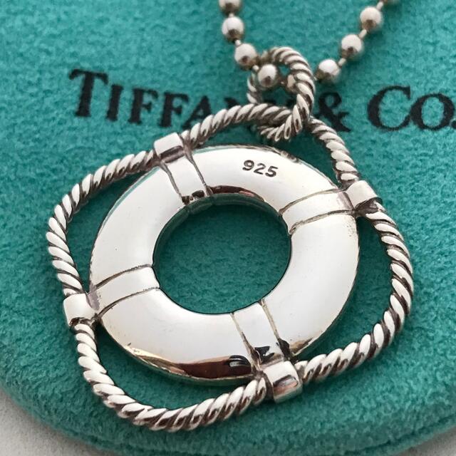 Tiffany & Co.(ティファニー)のTiffany 浮き輪ロングチェーンネックレス　希少 レディースのアクセサリー(ネックレス)の商品写真