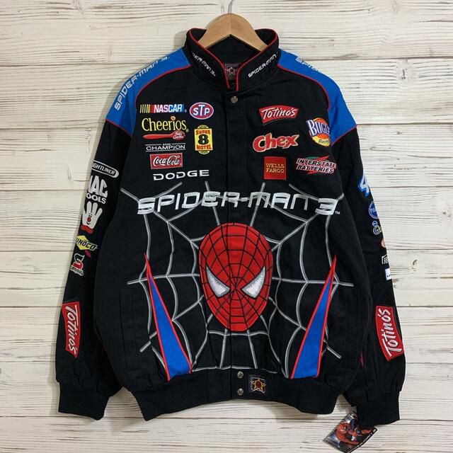 低価日本製 jh design スパイダーマン3 レーシングジャケット 刺繍 L