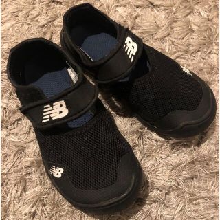 ニューバランス(New Balance)のニューバランス　キッズ　サンダル　17センチ　YO208 黒(サンダル)