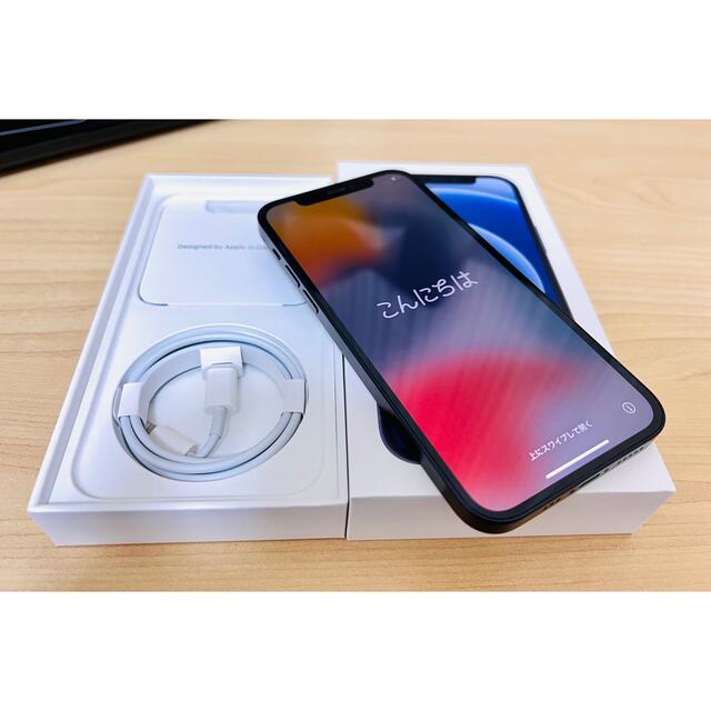 スマホ/家電/カメラ美品 iPhone 12 64GB ブラック SIMフリー