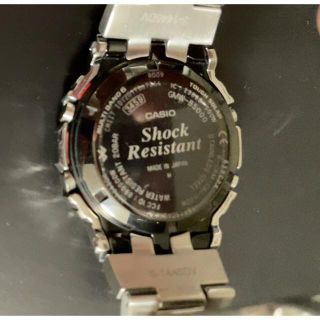 G-SHOCK - G-SHOCK GMW-B5000D希少?反転液晶 フルメタルシルバーモデル