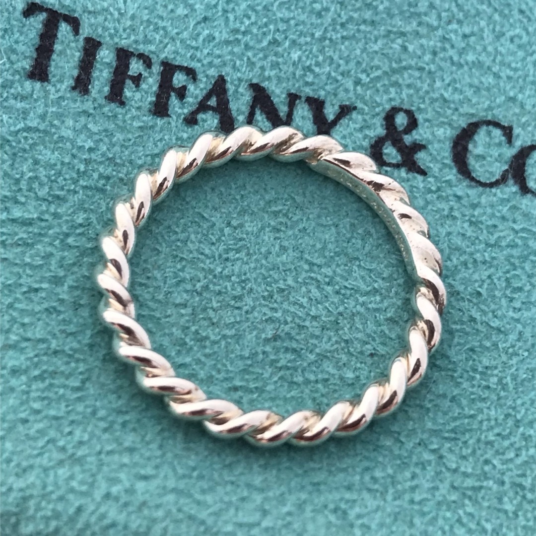 Tiffany ナロー ツイスト リング 11号アクセサリー