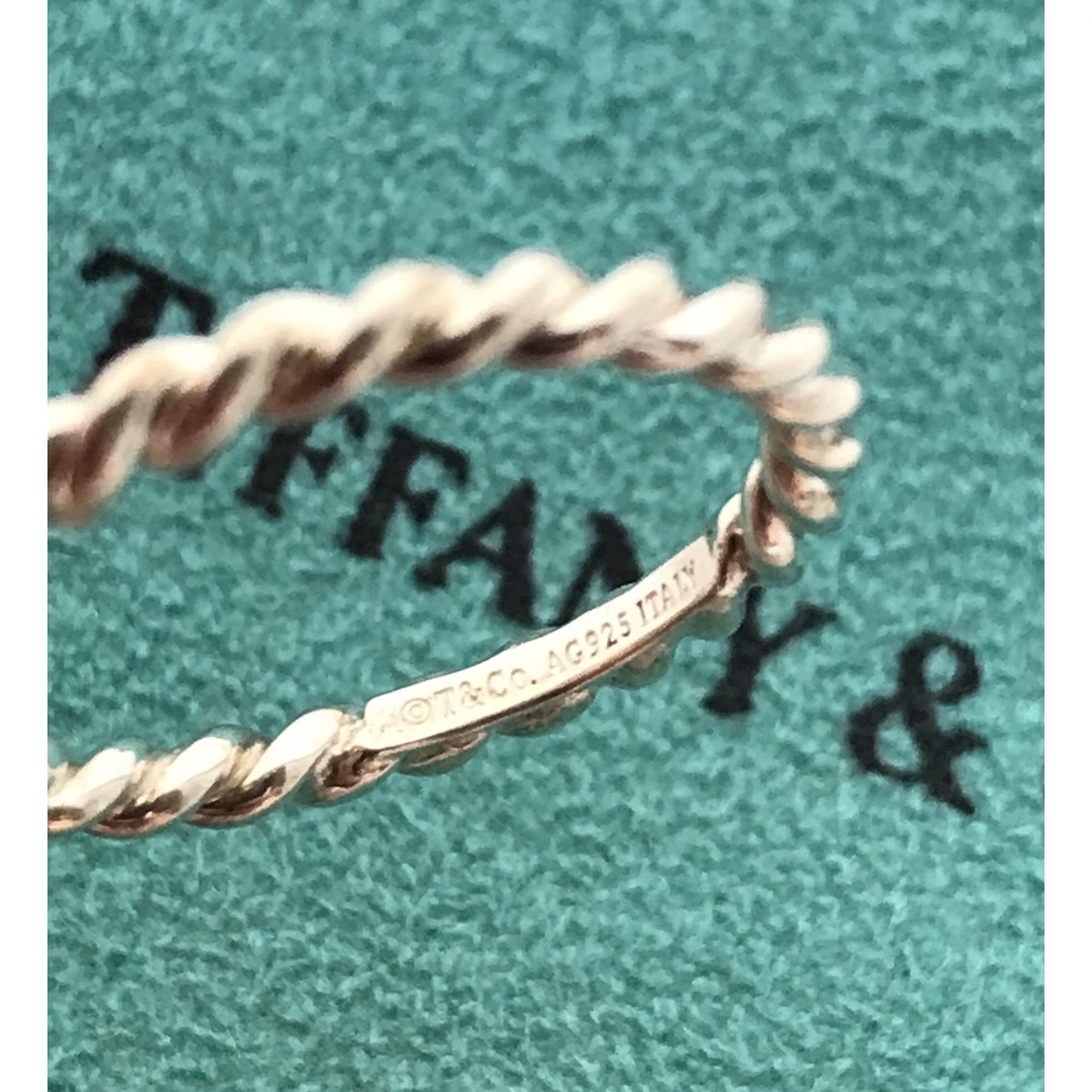 Tiffany ナロー ツイスト リング 11号アクセサリー