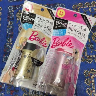 ライオン(LION)の【新品】Ban バン 汗ブロックスティック⭐︎Barbieデザイン　2本セット(制汗/デオドラント剤)