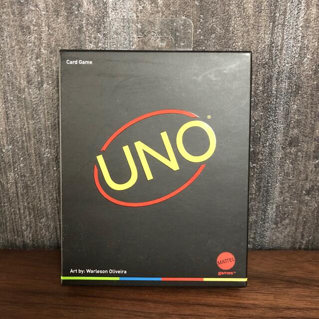 UNO(ウーノ)のウノUNO アイコニック&ミニマリスタ　ウノカードゲーム2個セット エンタメ/ホビーのテーブルゲーム/ホビー(トランプ/UNO)の商品写真