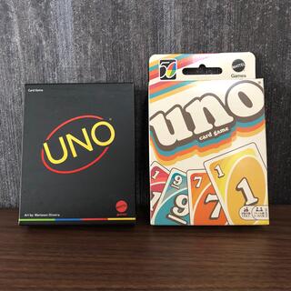 ウーノ(UNO)のウノUNO アイコニック&ミニマリスタ　ウノカードゲーム2個セット(トランプ/UNO)