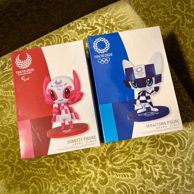 ミライトワ ソメイティ フィギュア 東京2020 オリンピック パラリンピック エンタメ/ホビーのコレクション(その他)の商品写真