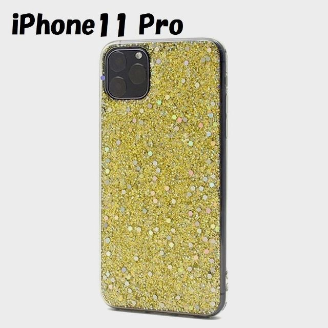 限定セール！】 iphone11 Pro ケース キラキラ ゴールド 5.8インチ